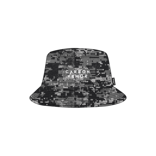 REVERSIBLE BUCKET HAT  -  CVRBON VRMOR (LIMITED EDITION)