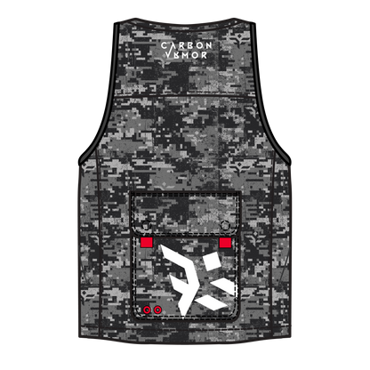 DIGITAL CAMO MILITARY VEST - CVRBON VRMOR (LIMITED EDITION)