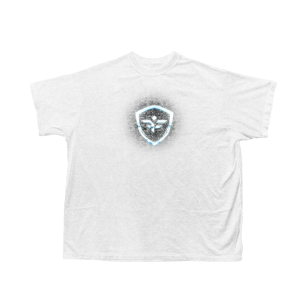 WHITE T SHIRT - CVRBON VRMOR (LIMITED EDITION)